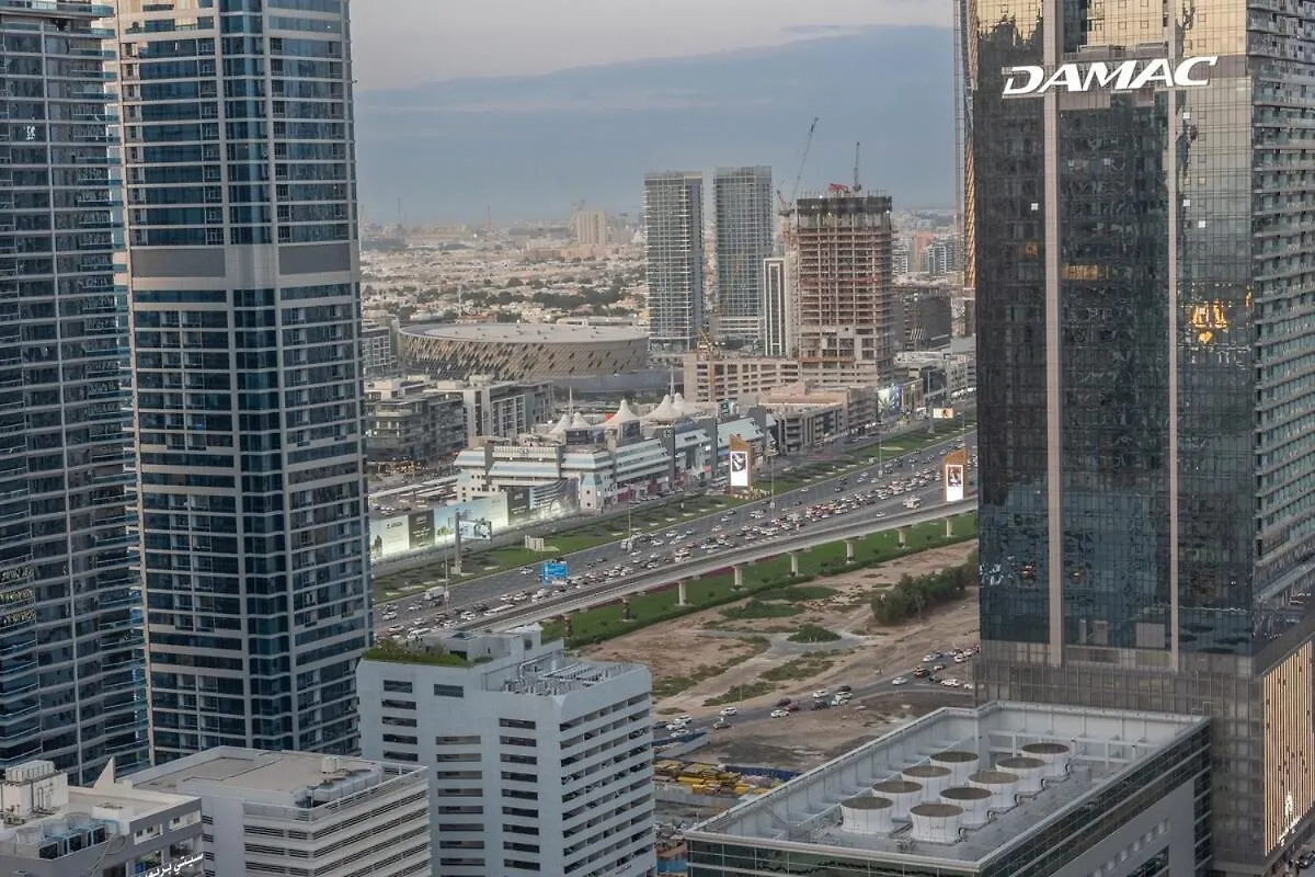 Classy 2-Bedrooms Apartment With Vintage-Inspired Furniture At Executive Tower M! Dubai 0*,